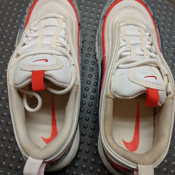 Nike Air Max 97 Women’s US 7 Cream Orange DV2180-900 Running Shoes Sneakers - Picture 3 of 6